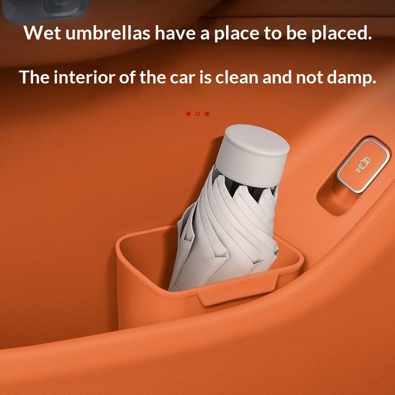 صندوق تخزين جديد من السيليكون  - مراجعة Waterproof Car Trash Can With Lid وسعره