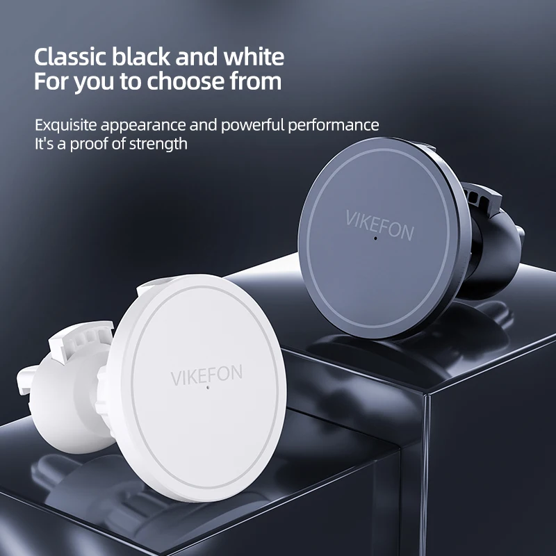 شاحن سيارة لاسلكي مغناطيسي من  - مراجعة Wireless Car Charger Mount Fast Charging وسعره