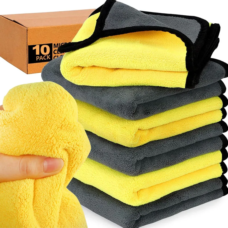 الجملة مناشف تنظيف السيارات رش - مراجعة Microfiber Car Drying Towel Super Absorbent وسعره