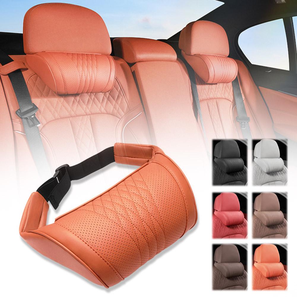 وسادة مسند رأس فاخرة للسيارة م - مراجعة Memory Foam Car Neck Pillow Lumbar Support وسعره